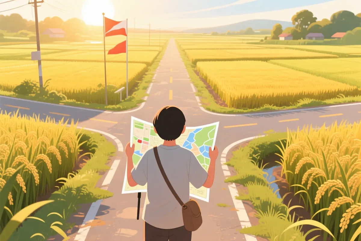 Xoay bản đồ khớp thực địa: cách định hướng bản đồ có và không la bàn